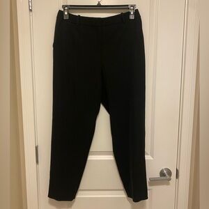 MM Lafleur Black Drapey Dress Pants 8